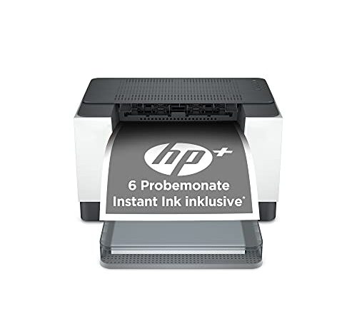 HP LaserJet M209dwe Laserdrucker (HP+ WLAN, LAN, Duplex, Airprint, mit 6 Probemonaten HP Instant Ink Inklusive), Weiß, Drucker + WLAN