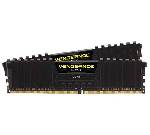 Corsair VENGEANCELPX16GB (2x 8GB) DDR4 3600(Pc4-28800) C181.35V Desktop Memory -Black