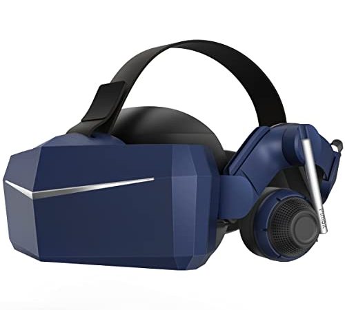 Pimax Vision 8K X VR-Headset mit Zwei nativen 4K-CLPL-Displays, 200 Grad Sichtfeld, schnell geschaltete Gaming-RGB-Pixelmatrix-Panels für PC-VR-Brille, Steam-VR-Spielevideos, KDMAS