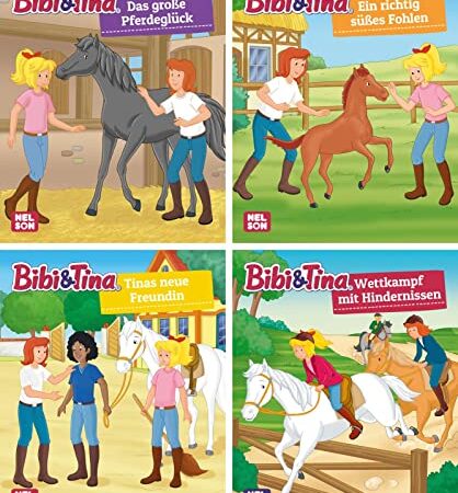 Nelson Mini-Bücher: 4er Bibi und Tina 33-36