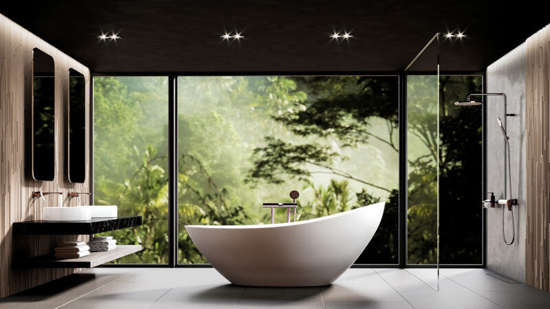 Design und Wellness im Badezimmer: Schaffe ein Relax-Sanktuarium