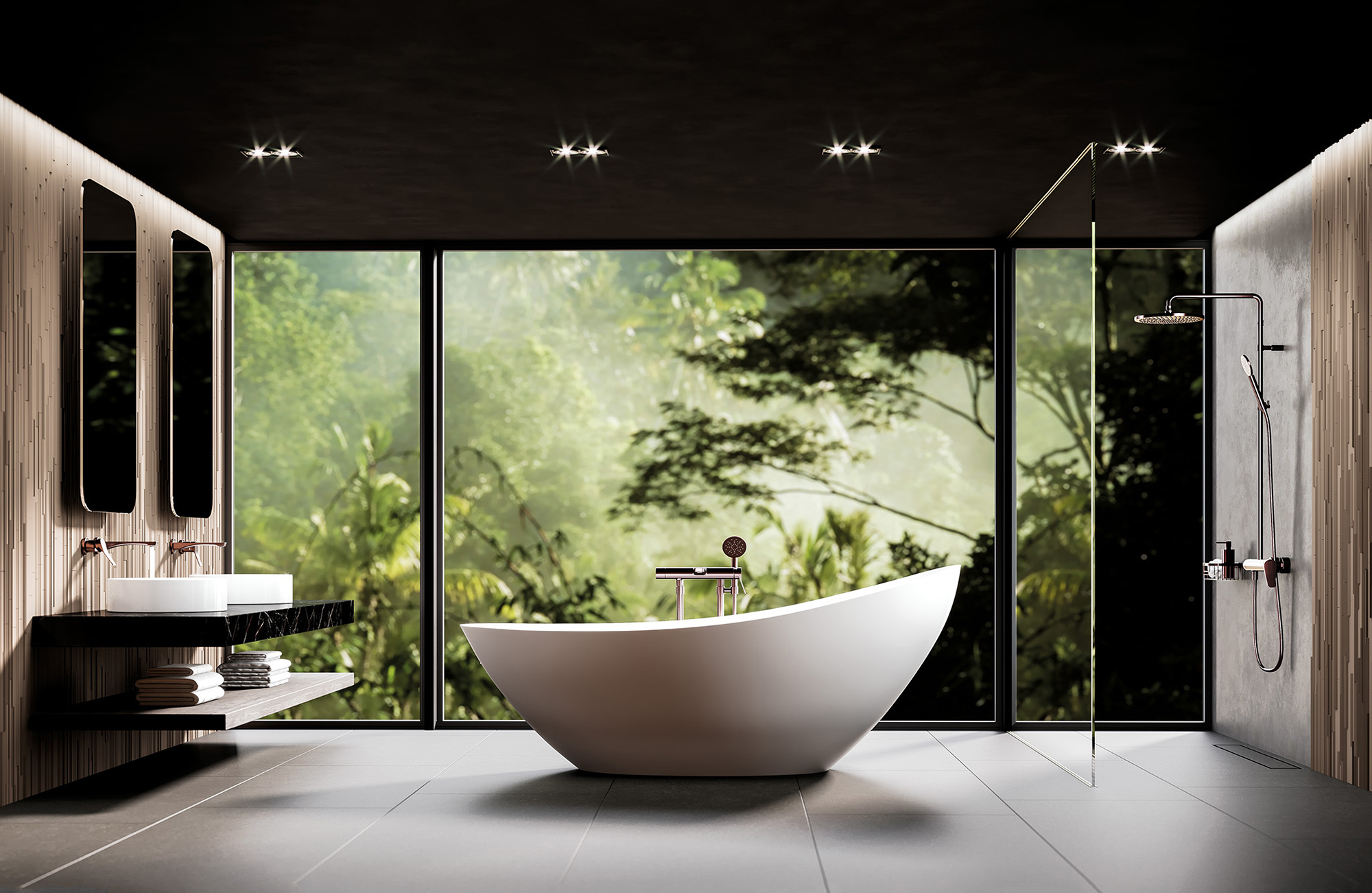 Design und Wellness im Badezimmer: Schaffe ein Relax-Sanktuarium